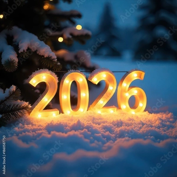 Obraz Happy New Year 2026
