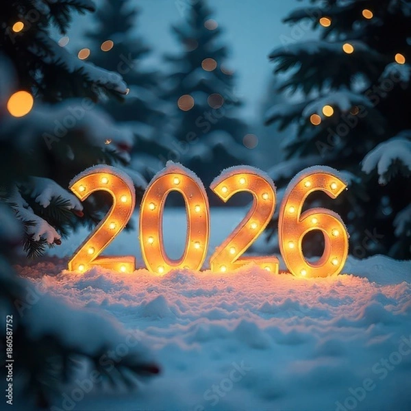 Obraz Happy New Year 2026