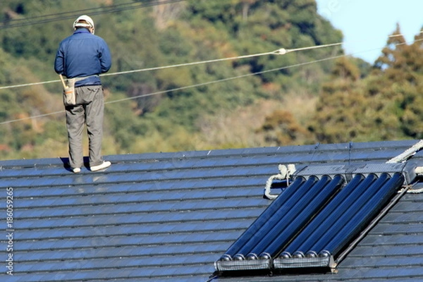 Obraz 温水器取付工事