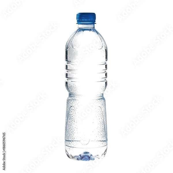 Obraz Water bottle isolated on transparent background