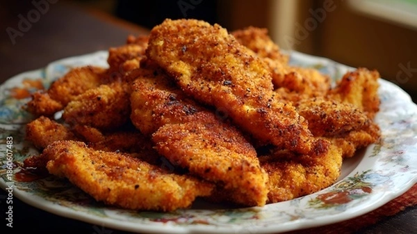 Obraz fried chicken wings