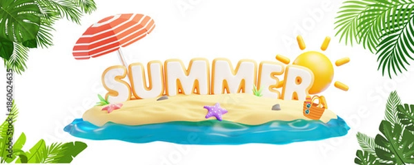 Obraz Summer Background 001 - 1