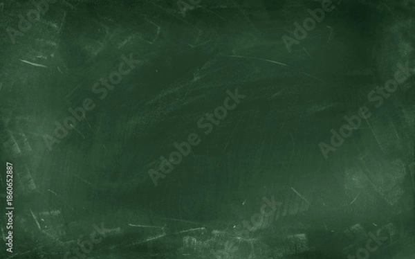 Obraz Green chalkboard background
