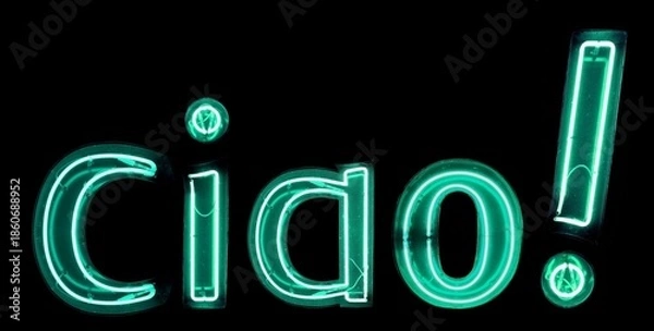 Obraz Ciao! néons