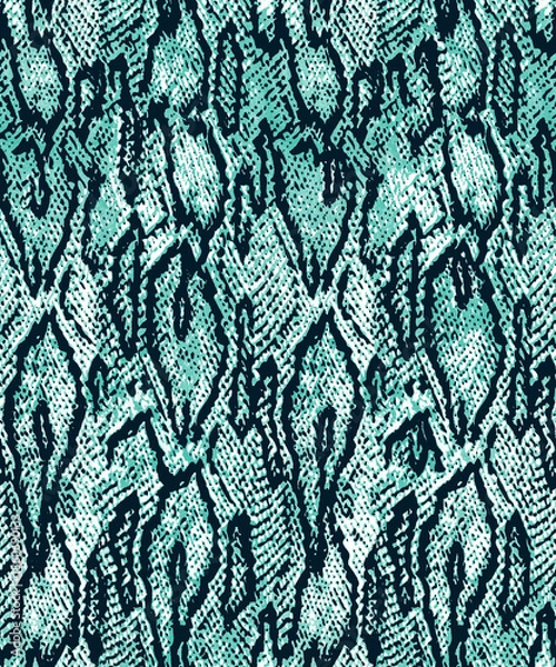 Obraz Abstract Snake skin animal seamless repeat pattern background design