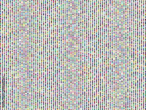 Obraz Colorful abstract pixelated digital pattern with vibrant grid design