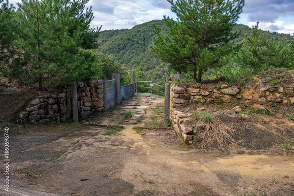 Obraz 岡山 鬼ノ城 北門跡