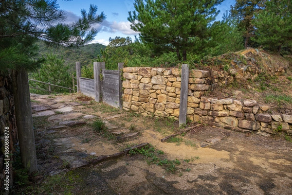 Obraz 岡山 鬼ノ城 北門跡