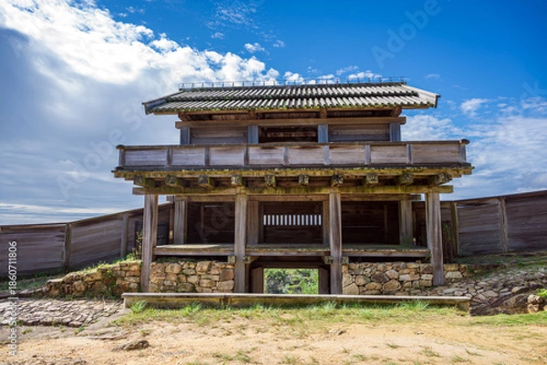 Obraz 岡山 鬼ノ城 西門