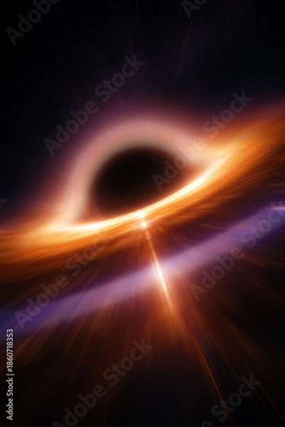 Obraz abstract space background