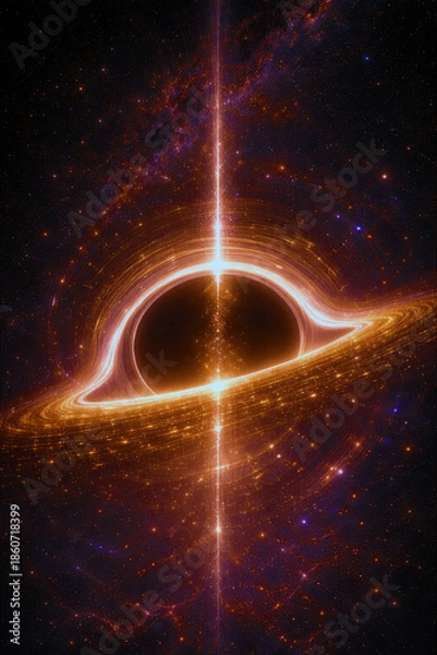 Obraz abstract space background