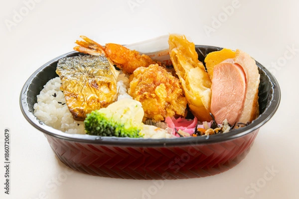 Obraz お昼に食べるお弁当