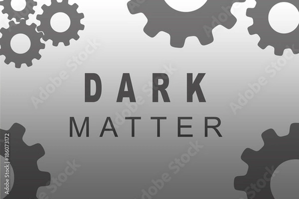 Obraz Dark Matter concept