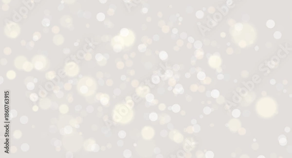 Obraz Subtle Golden and White Bokeh Light Background