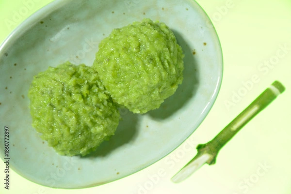 Obraz 和菓子のずんだ餅