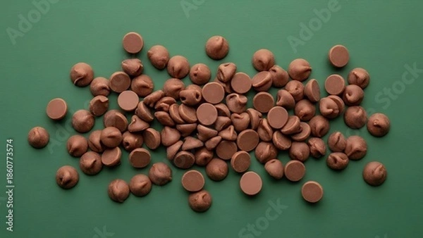 Obraz bright chocolate chips