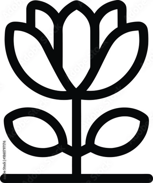 Obraz Empty vector file display