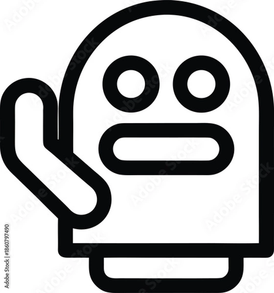 Obraz Empty vector file display