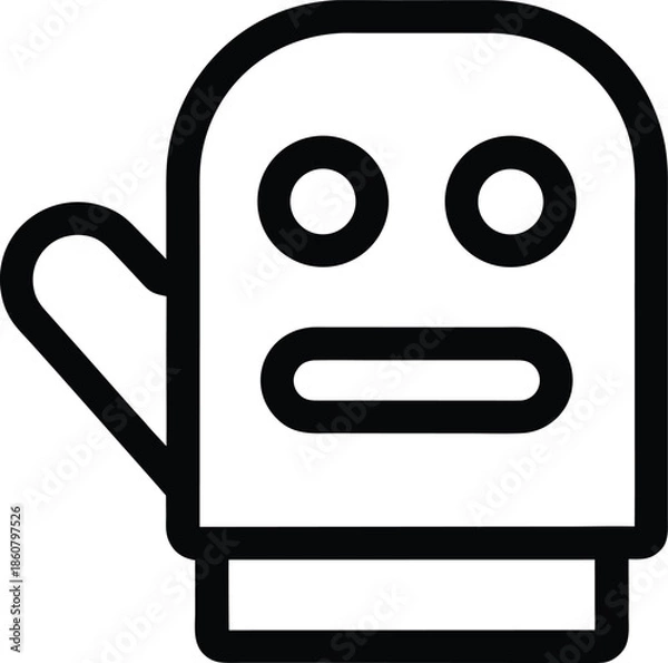 Obraz Empty vector file display