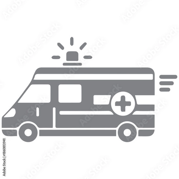 Obraz Emergency Ambulance Vehicle