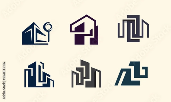 Obraz Architect Studio Minimalist Logo