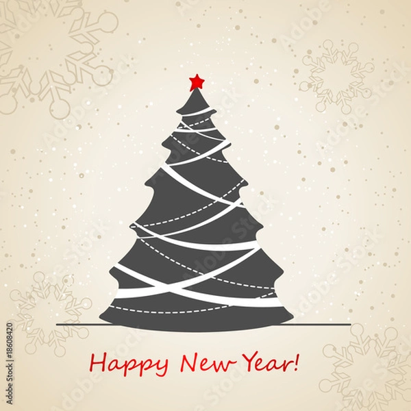 Obraz Kartka świąteczna.