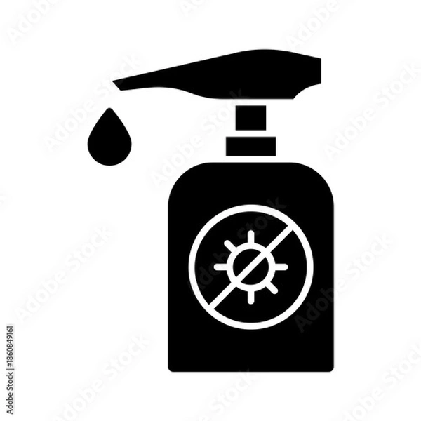 Obraz hand sanitizer icon