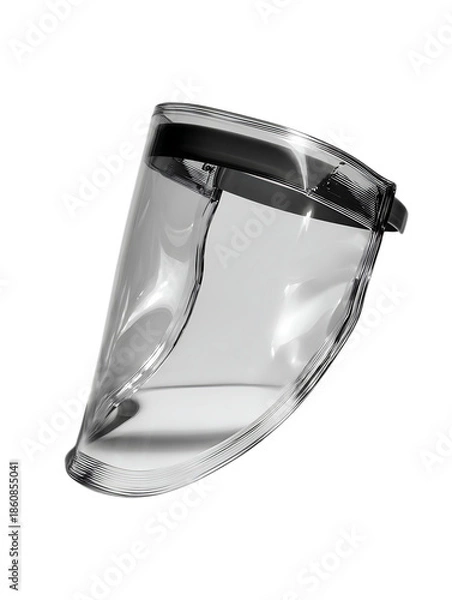 Obraz Clear plastic face shield
