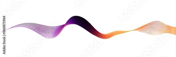 Obraz Abstract gradient wave