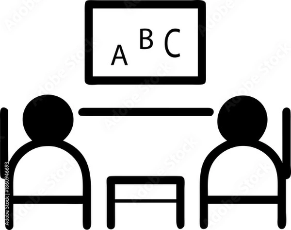 Obraz classroom icon