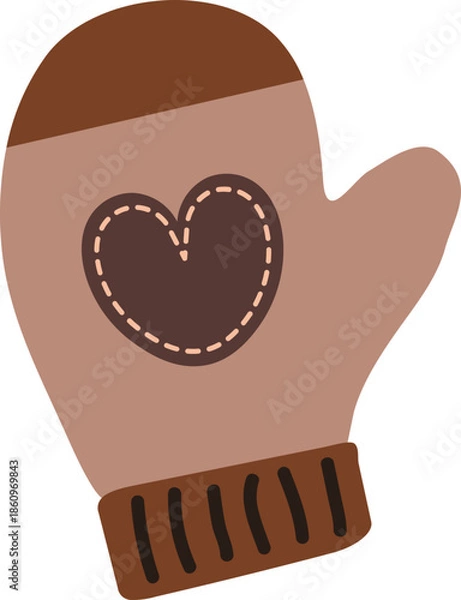 Obraz Cozy Winter Mittens