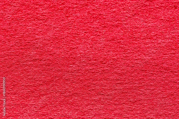 Obraz ざらざらした質感の鮮やかな赤色の壁