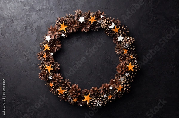 Fototapeta Рождественский венок