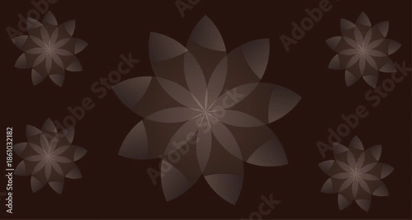 Obraz abstract floral background