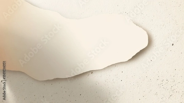 Obraz Foot on a Plain Surface With No Pattern