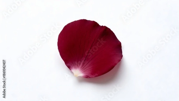 Obraz SingleDarkRedRosePetal