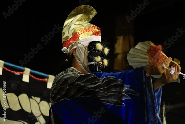 Fototapeta 岩手県民俗芸能公演