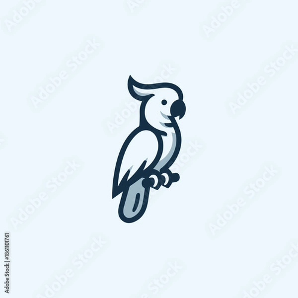 Obraz Cockatoo Bird Logo