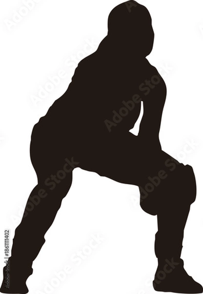 Obraz バレーボールの試合の様子