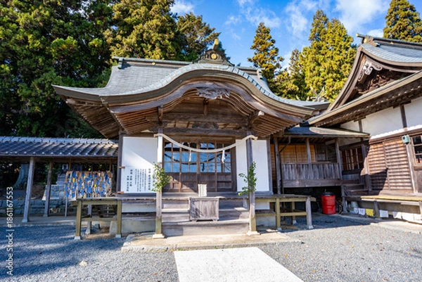 Obraz 星神社の浮霊前角社（岡山市北区）