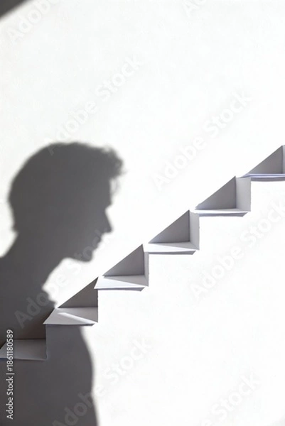 Obraz business graph on background