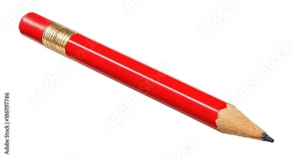 Obraz Red pencil, close-up