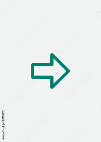 Obraz Right Arrow icon