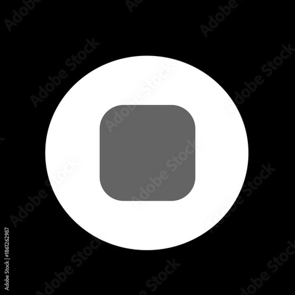 Obraz UI icons. Vector. For mobile, web, social media, business. User interface elements for mobile app. Simple modern design. Flat style eps10 illustration