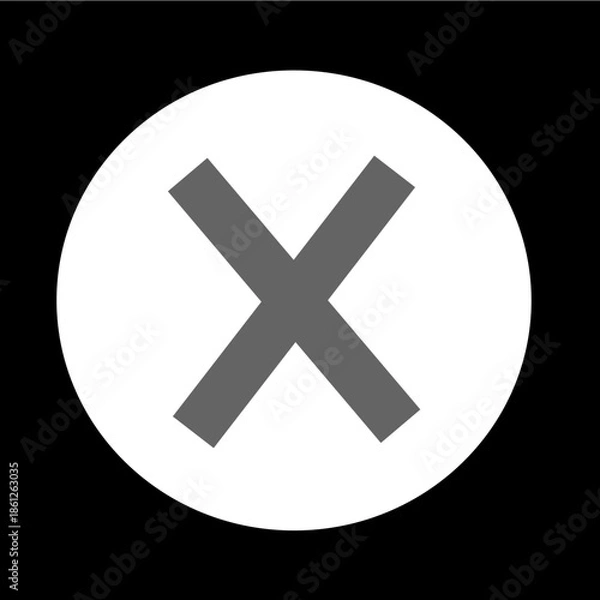 Obraz UI icons. Vector. For mobile, web, social media, business. User interface elements for mobile app. Simple modern design. Flat style eps10 illustration