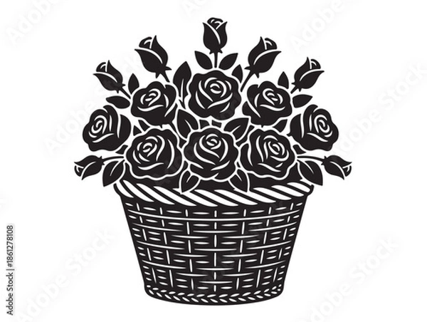 Obraz Roses icon for home.