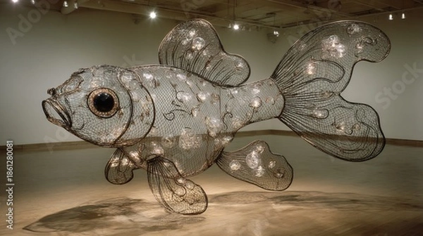 Obraz lizard on a black background