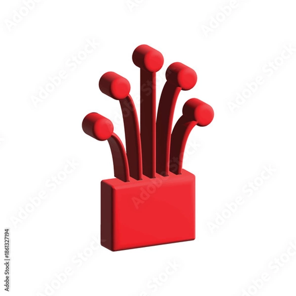 Fototapeta Cable icon design template