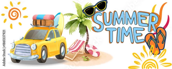 Obraz HELLO SUMMER Design 003 - 1