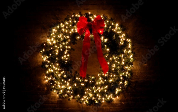 Obraz christmas wreath